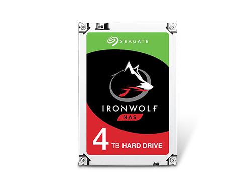 Seagate IronWolf 4TB NAS Hard Drive 5900 RPM 64MB Cache SATA 6.0Gb/s CMR 3.5" Internal HDD for RAID Network Attached Storage ST4000VN008