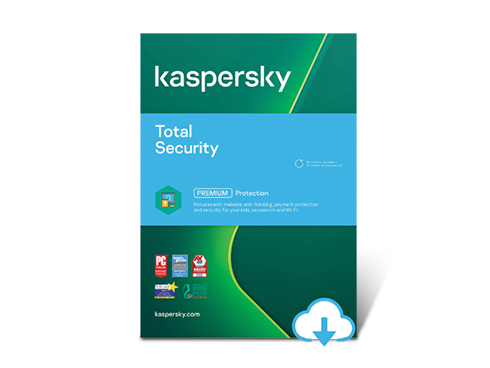 Kaspersky Total Security 2021 1 Year / 5 Devices - Download