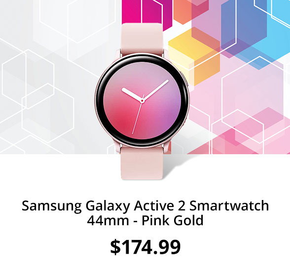 Samsung Galaxy Active 2 Smartwatch 44mm - Pink Gold