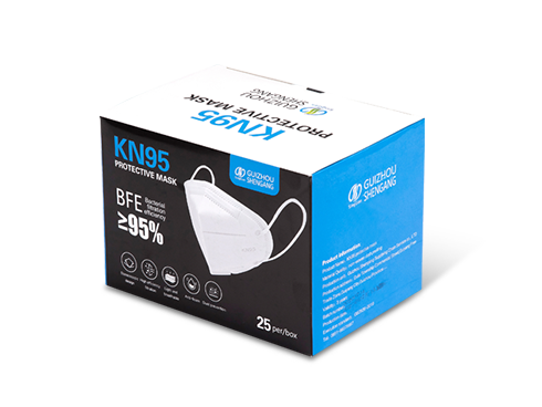 GS KN95 Protective Mask, 25 pcs per Box