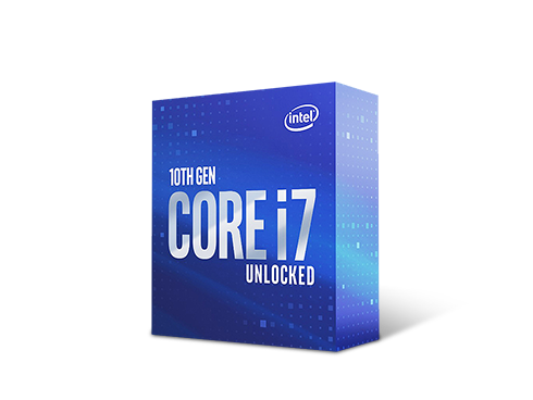 Intel Core i7-10700K Comet Lake 8-Core 3.8 GHz LGA 1200 125W Desktop Processor w/ Intel UHD Graphics 630