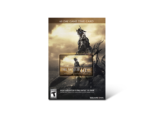 Final Fantasy XIV Online: 60 Day Time Card [Online Game Code]
