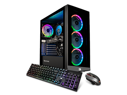 iBUYPOWER Gaming Desktop Element MR 208i Intel Core i7 11th Gen 11700F (2.50 GHz) 16 GB DDR4 1 TB HDD 256 GB SSD NVIDIA GeForce RTX 2060 Windows 10 Home 64-bit