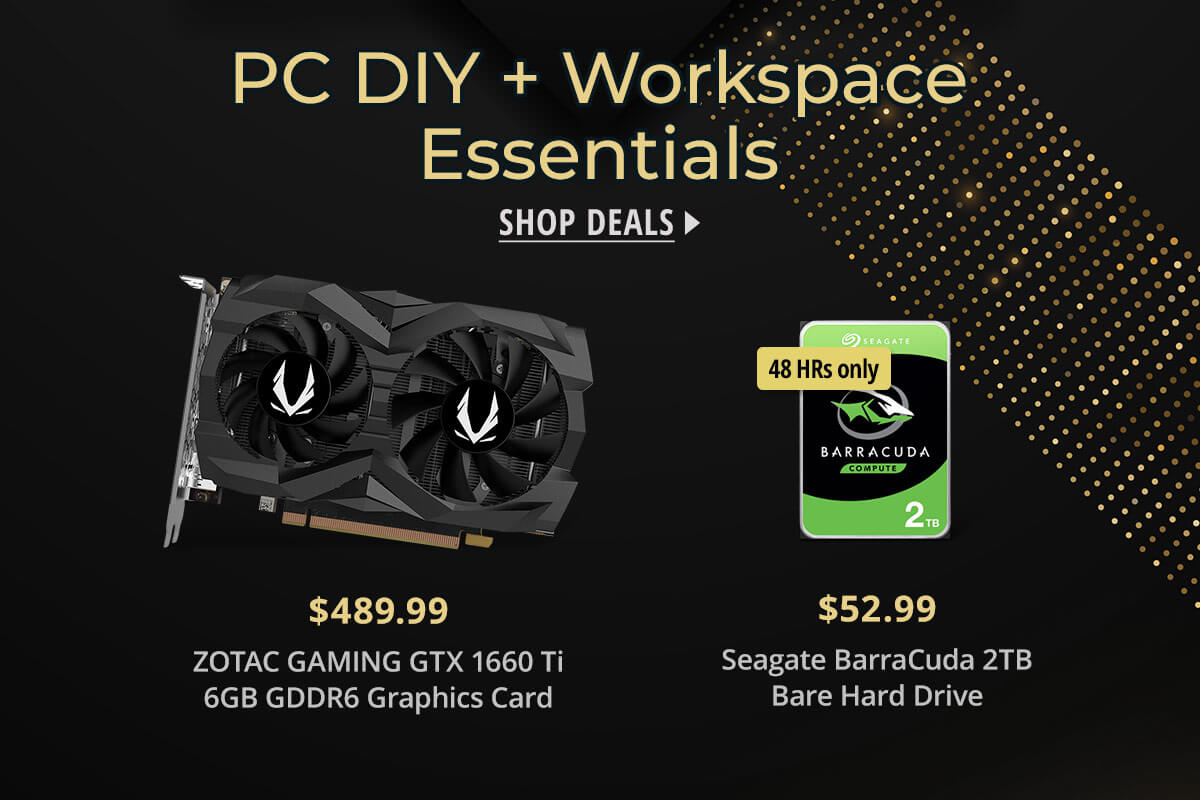PC DIY Supplies and Workspace Essentials 
