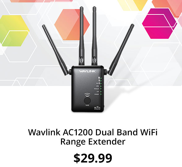 Wavlink AC1200 Dual Band WiFi Range Extender