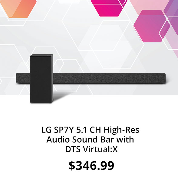 LG SP7Y 5.1 CH High-Res Audio Sound Bar with DTS Virtual:X