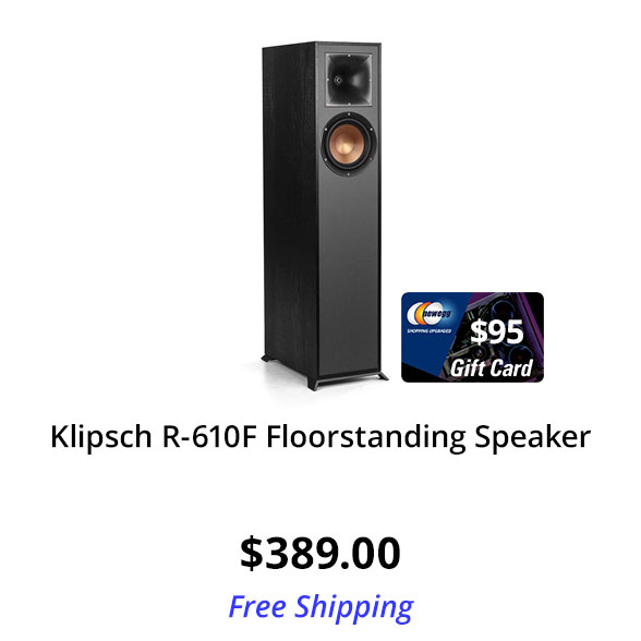 Klipsch R-610F Floorstanding Speaker