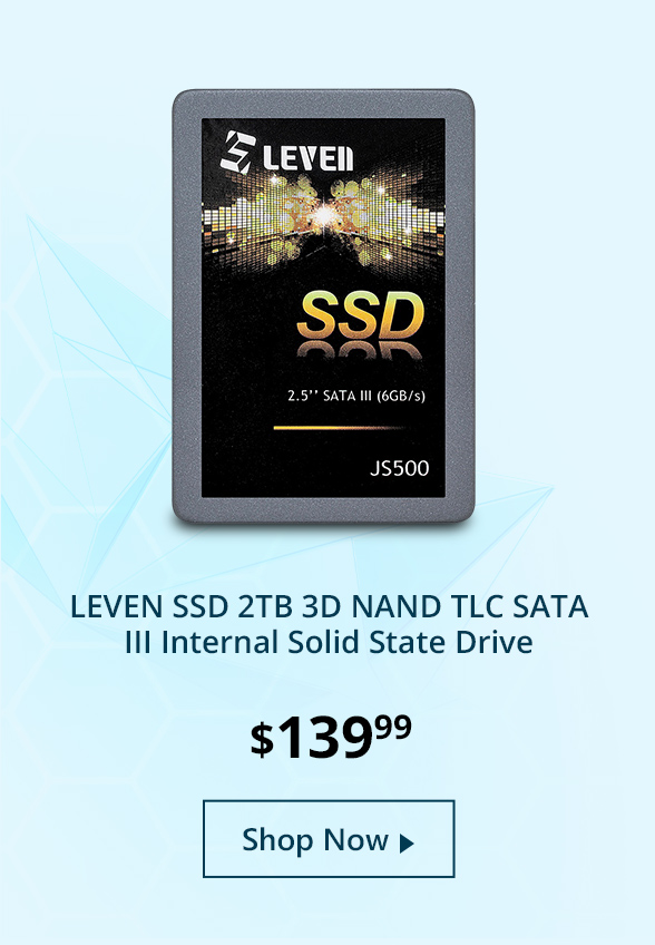 LEVEN SSD 2TB 3D NAND TLC SATA III Internal Solid State Drive