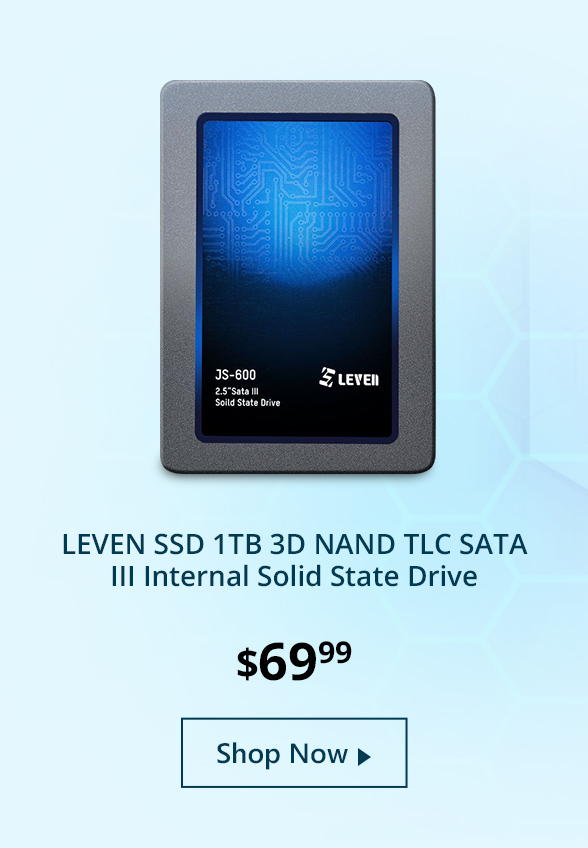 LEVEN SSD 1TB 3D NAND TLC SATA III Internal Solid State Drive