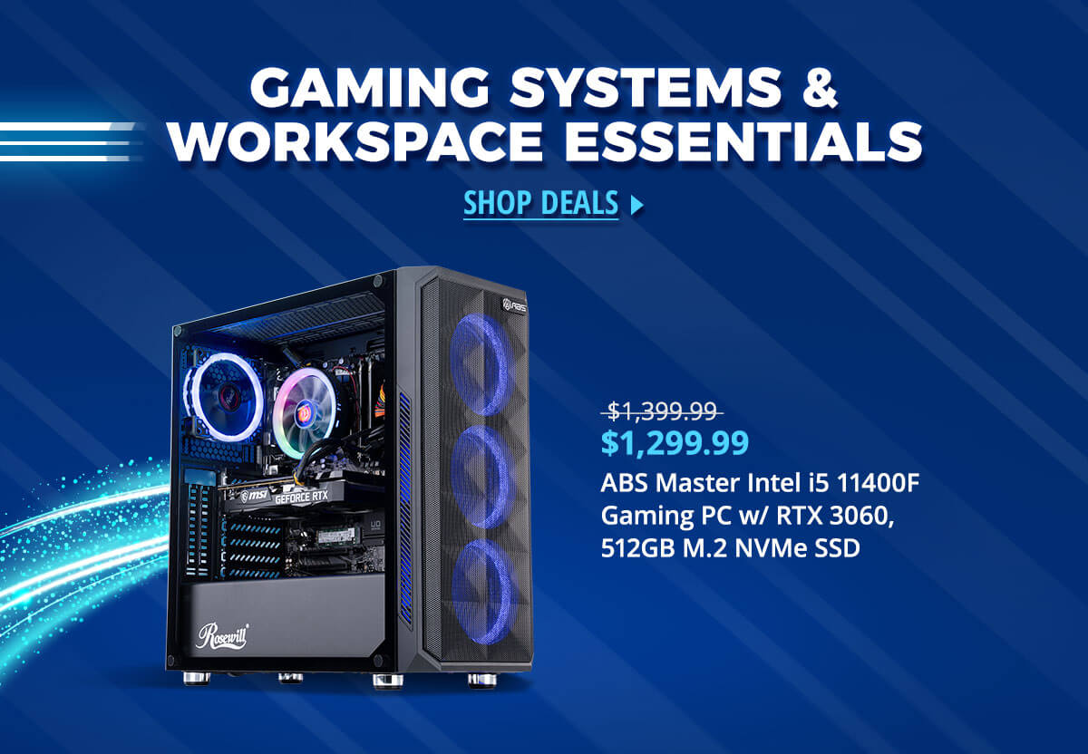 Gaming Systems & Workspace Essentials