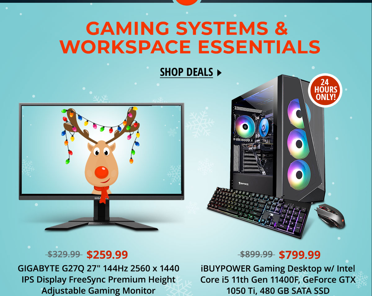 Gaming Systems & Workspace Essentials