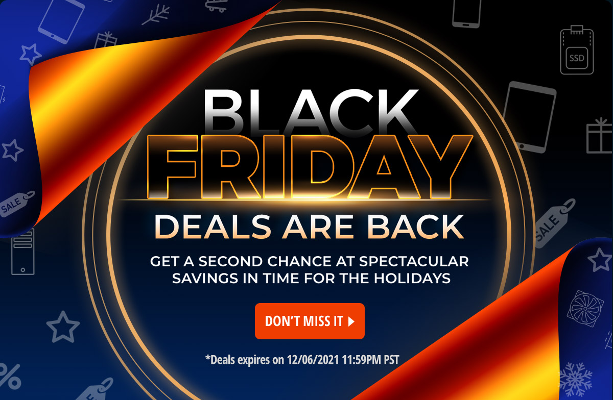Black Friday Deals Are Back
