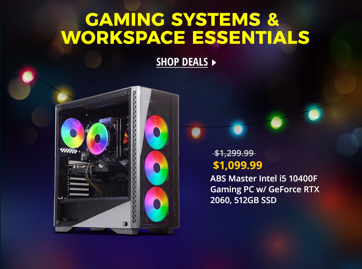 Gaming Systems & Workspace Essentials