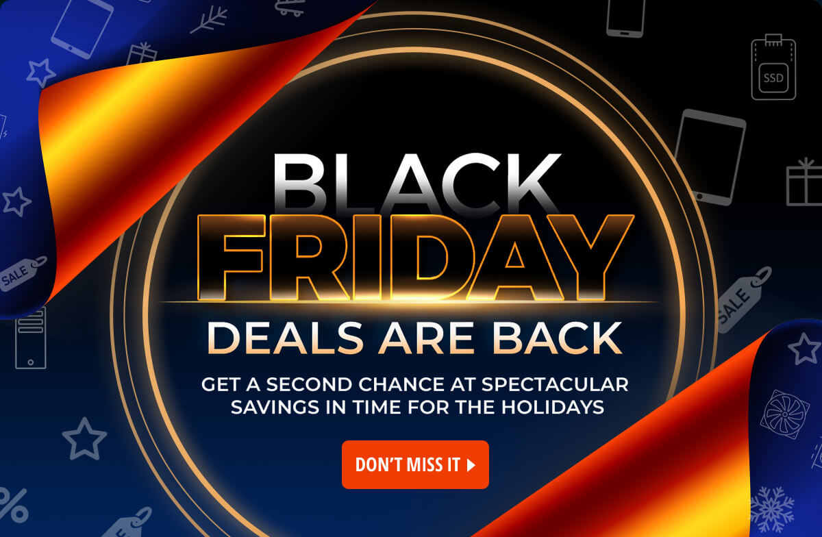 Black Friday Deals Are Back