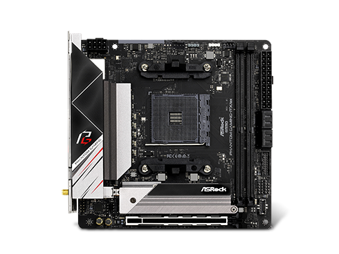 ASRock B550 Phantom Gaming-ITX/ax AM4 AMD B550 SATA 6Gb/s Mini ITX AMD Motherboard