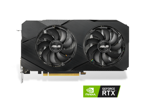 ASUS Dual GeForce RTX 2060 EVO OC Edition Graphics Card DUAL-RTX2060-O12G-EVO