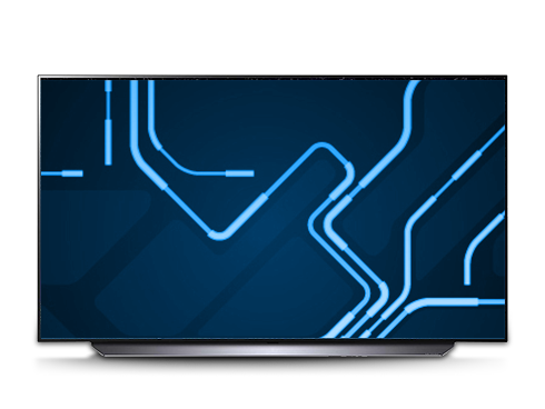 LG OLED55C1PUB 4K Smart OLED TV w/ AI ThinQ (2021)