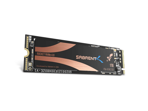 Sabrent 1TB Rocket NVMe 4.0 Gen4 PCIe M.2 Internal SSD Extreme Performance Solid State Drive