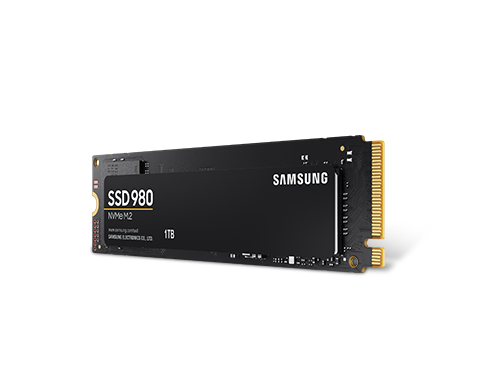 SAMSUNG 980 M.2 2280 1TB PCI-Express 3.0 x4, NVMe 1.4 V-NAND MLC Internal Solid State Drive (SSD) MZ-V8V1T0B/AM