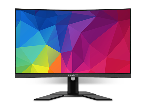 GIGABYTE G27QC A 27" 165Hz 2560 x 1440 1ms (MPRT) 88% DCI-P3, HDR Ready, FreeSync Premium, 1 x Display Port 1.2, 2 x HDMI 2.0, 2 x USB 3.0 Curved Gaming Monitor