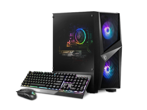 MSI Gaming Desktop Codex ZS 5TC-042US Ryzen 5 5000 Series 5600X (3.70GHz) 16GB DDR4 500 GB PCIe SSD NVIDIA GeForce RTX 3060 Windows 10 Home 64-bit