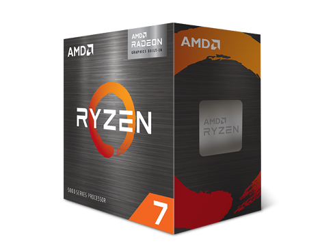 AMD Ryzen 7 5700G - Ryzen 7 5000 G-Series Cezanne (Zen 3) 8-Core 3.8 GHz Socket AM4 65W AMD Radeon Graphics Desktop Processor - 100-100000263BOX