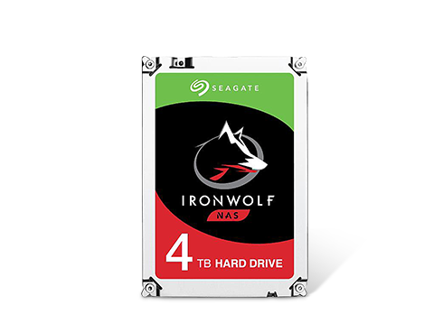 Seagate IronWolf 4TB NAS Hard Drive 5900 RPM 64MB Cache SATA 6.0Gb/s CMR 3.5" Internal HDD for RAID Network Attached Storage ST4000VN008