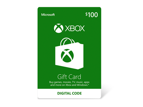 Xbox Gift Card $100 US (Email Delivery)