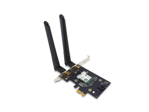Rivet Networks Killer AX1650 PCI Express Card - Up to 2.4 Gbps of Wireless Throughput