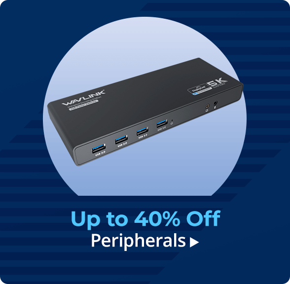 Up to 40% Off Peripherals