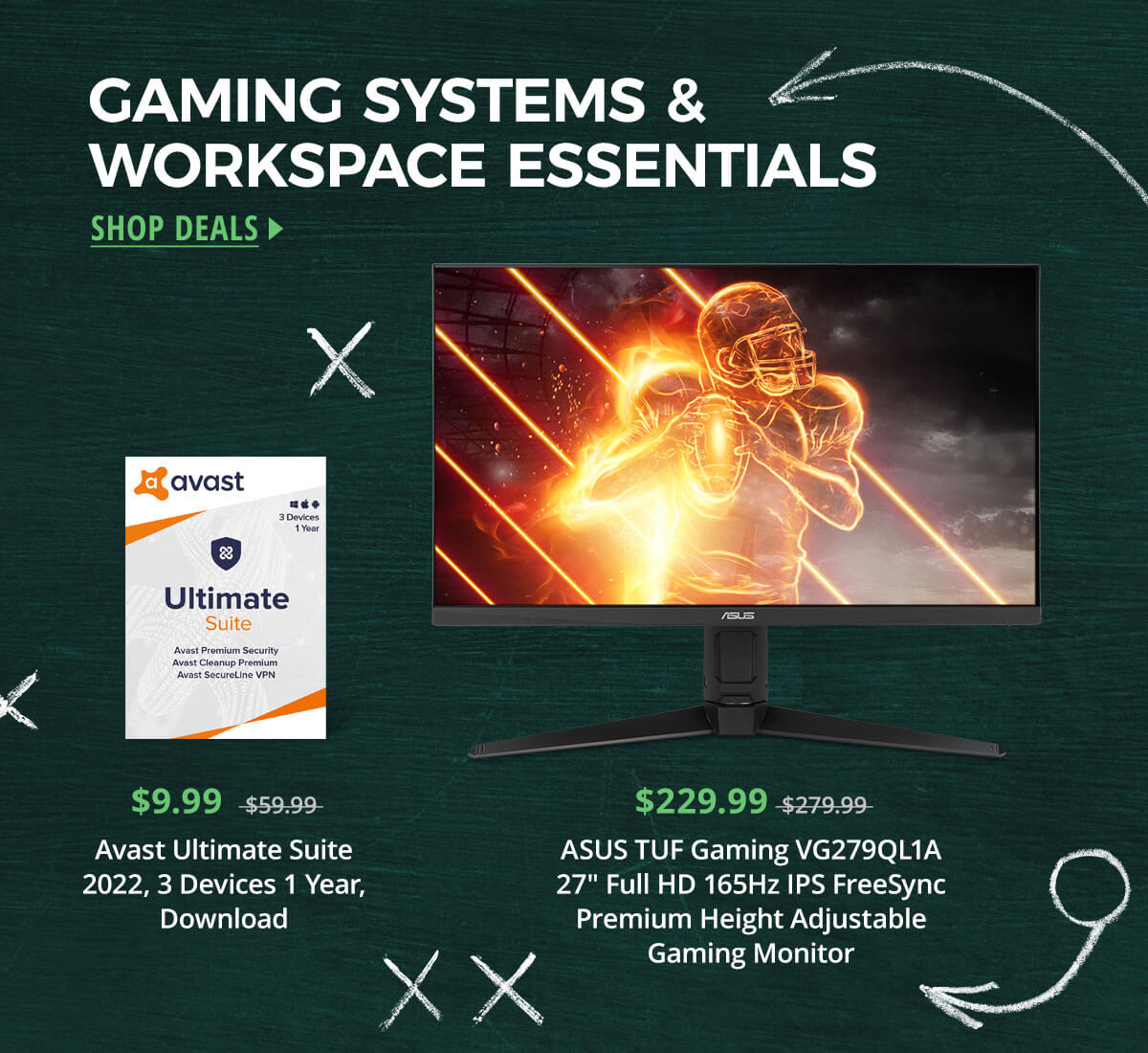 Gaming Systems & Workspace Essentials