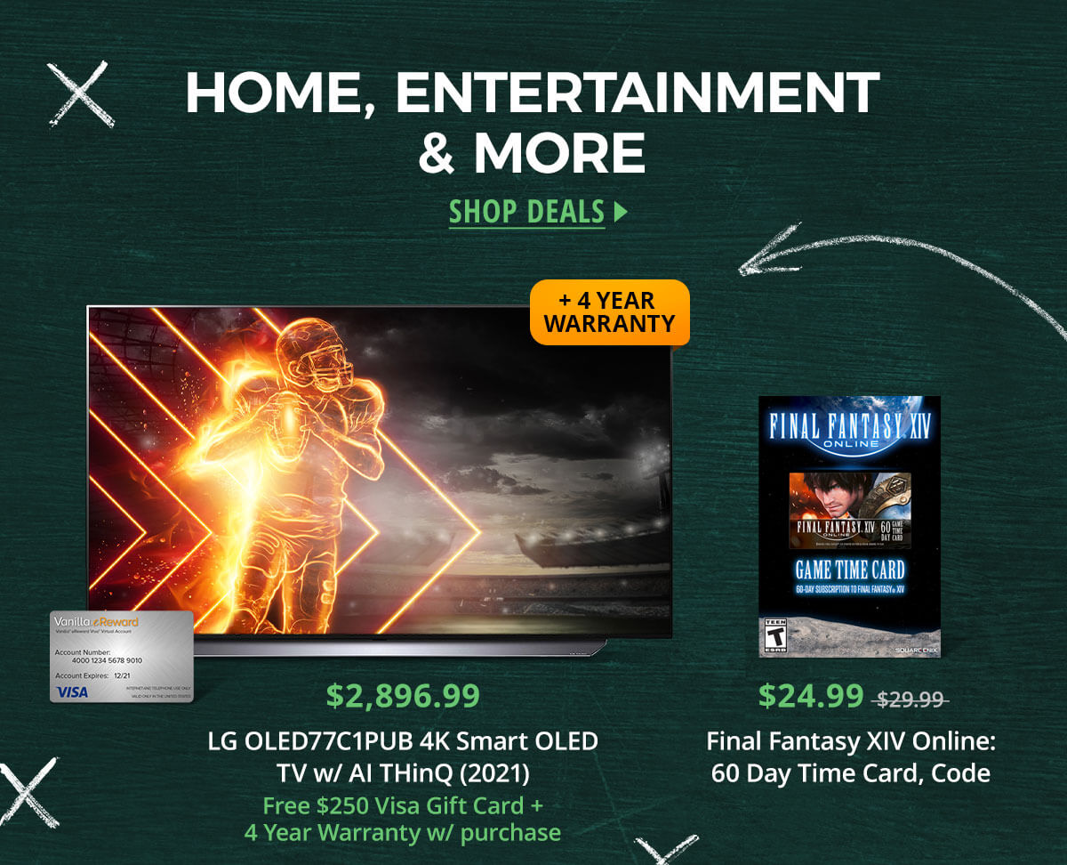 Home, Entertainment & More