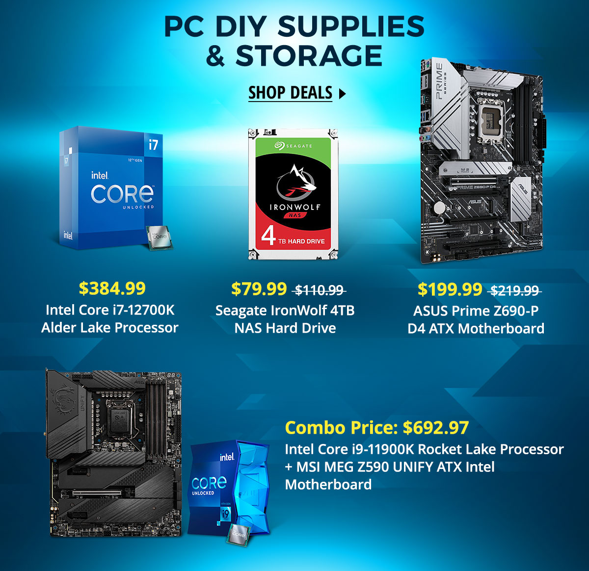 PC DIY Supplies & Storage