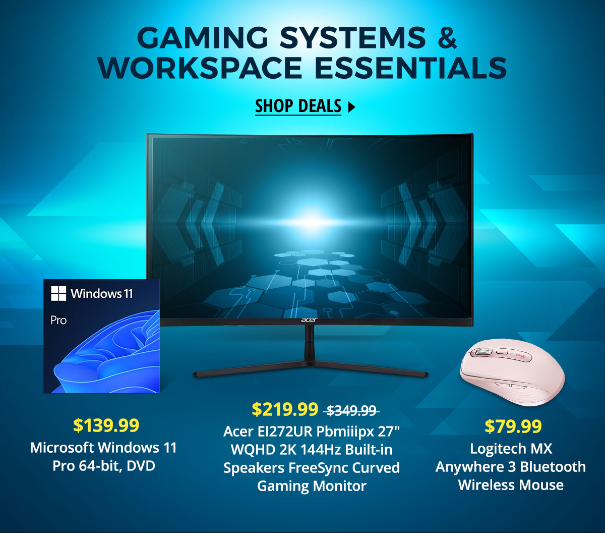 Gaming Systems & Workspace Essentials