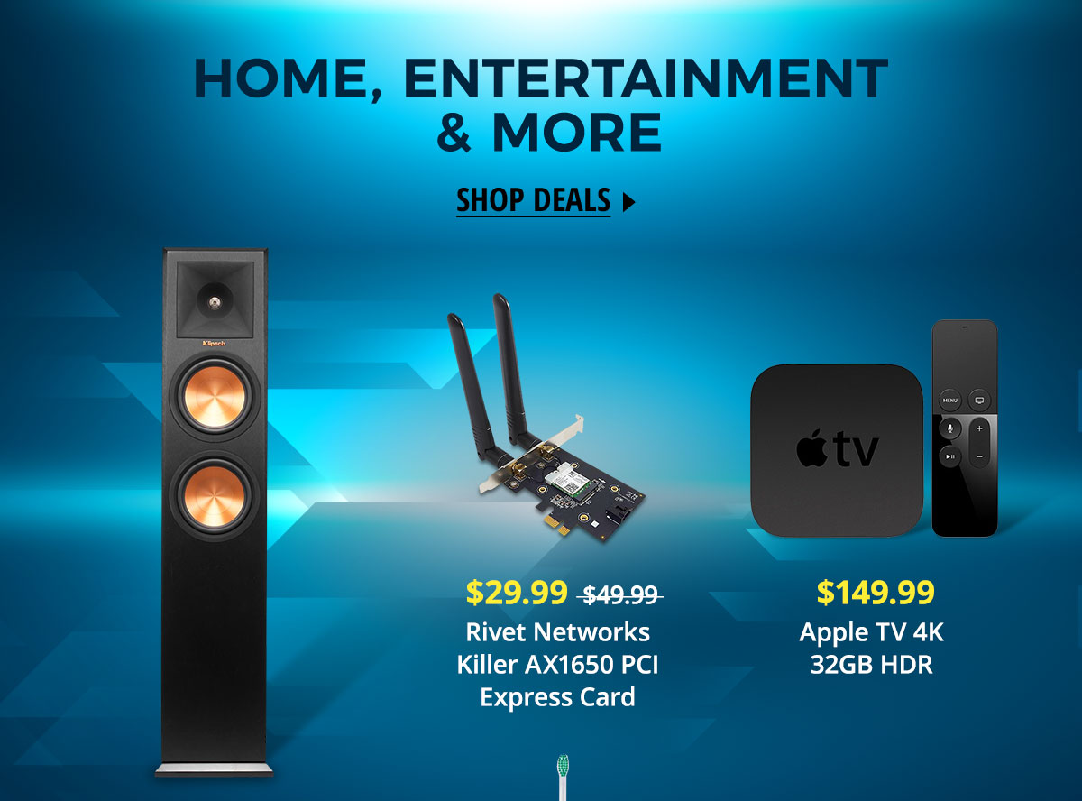 Home, Entertainment & More