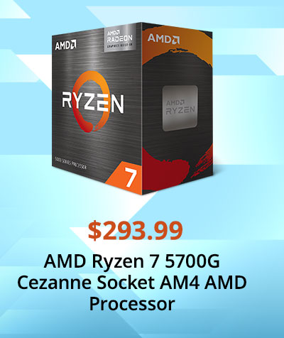 AMD Ryzen 7 5700G Cezanne Socket AM4 AMD Processor