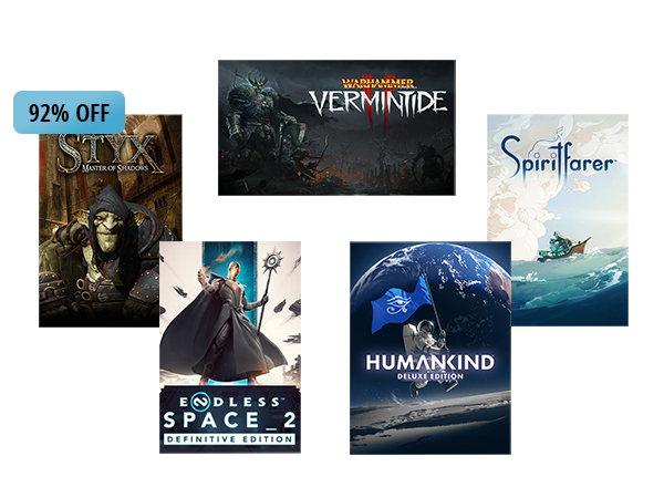 Weekend Game Sale Up to 92% Off Select Digital Games*