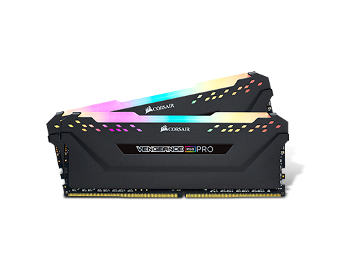 CORSAIR Vengeance RGB Pro 32GB (2 x 16GB) DDR4 3600 (PC4 28800) Intel XMP 2.0 Desktop Memory, CMW32GX4M2D3600C18