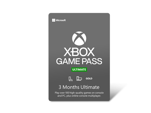 Xbox Game Pass Ultimate: 3 Month Membership US Registered Account Only (Digital Code)
