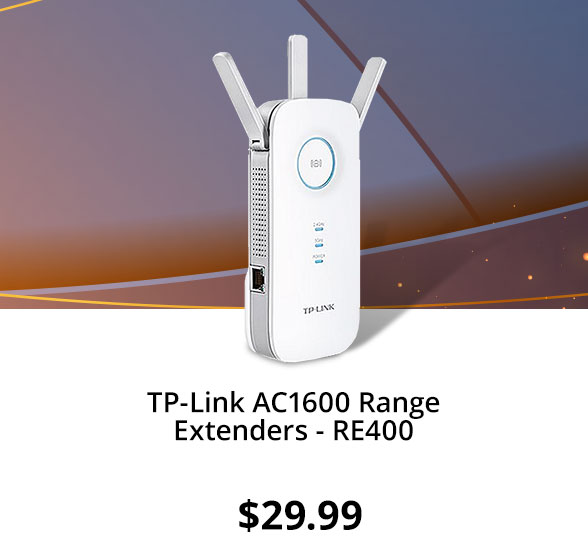 TP-Link AC1600 Range Extenders - RE400