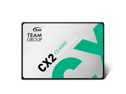 Team Group CX2 2.5" 512GB SATA III 3D NAND Internal Solid State Drive (SSD) T253X6512G0C101