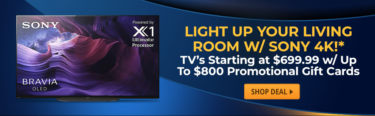 Light Up Your Living Room w/ Sony 4K! 