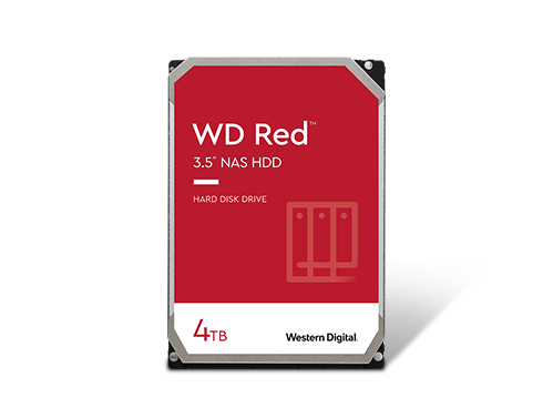 WD Red 4TB NAS Internal Hard Drive - 5400 RPM Class, SATA 6Gb/s, SMR, 256MB Cache, 3.5"