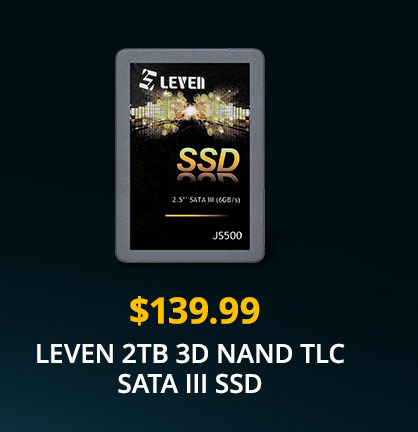 LEVEN 2TB 3D NAND TLC SATA III SSD