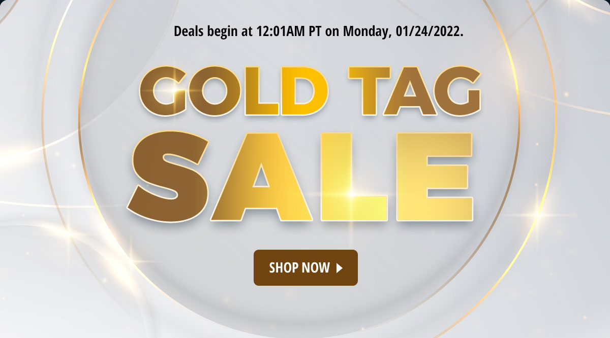 Gold Tag Sale