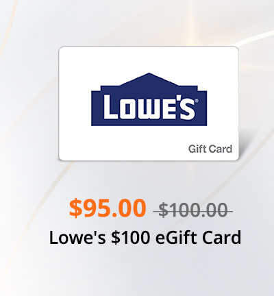 Lowe's $100 eGift Card