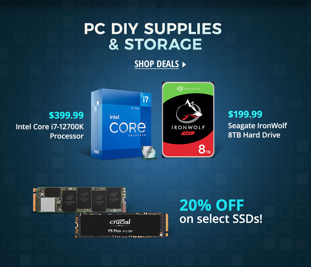 PC DIY SUPPLIES & STORAGE