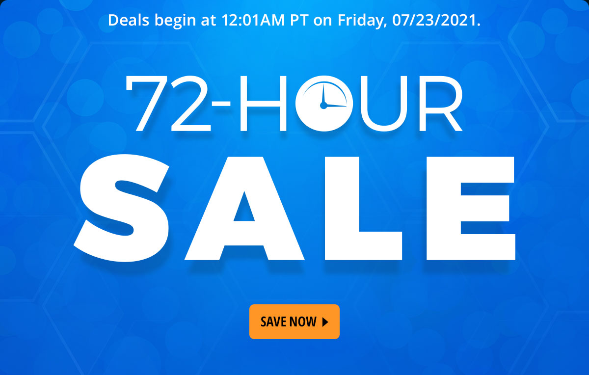 72-Hour Sale