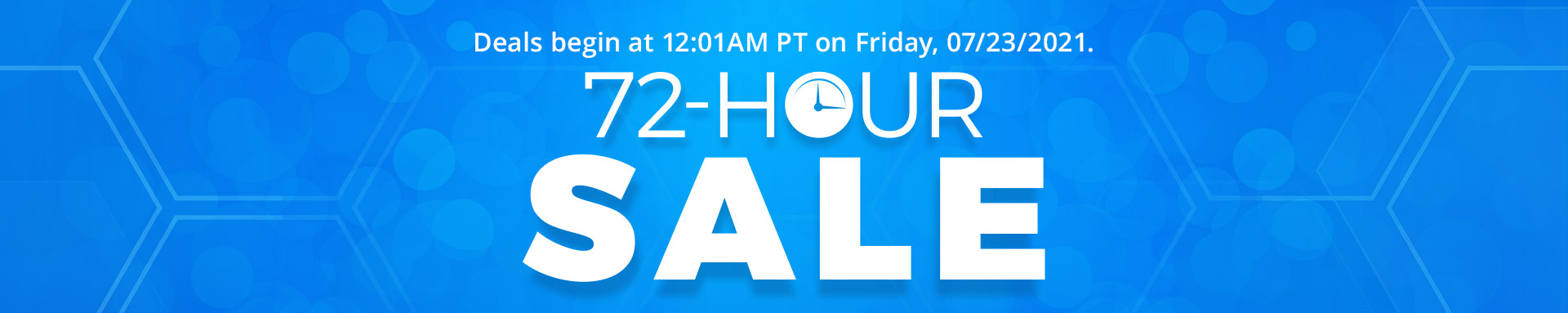 72-Hour Sale