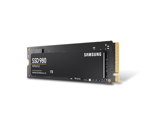 SAMSUNG 980 M.2 2280 1TB PCI-Express 3.0 x4, NVMe 1.4 V-NAND MLC Internal Solid State Drive (SSD) MZ-V8V1T0B/AM